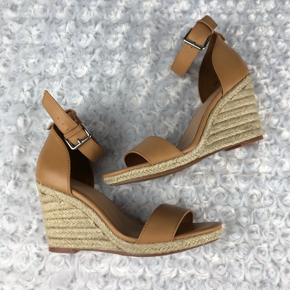 a new day Lola Tan Espadrille Heeled Sandals